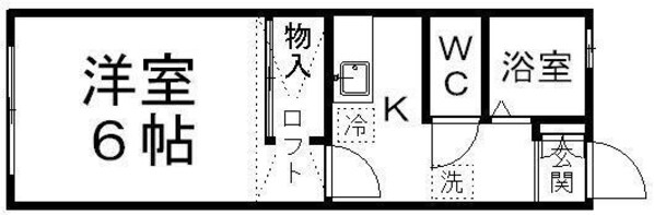 メゾンオカベの物件間取画像